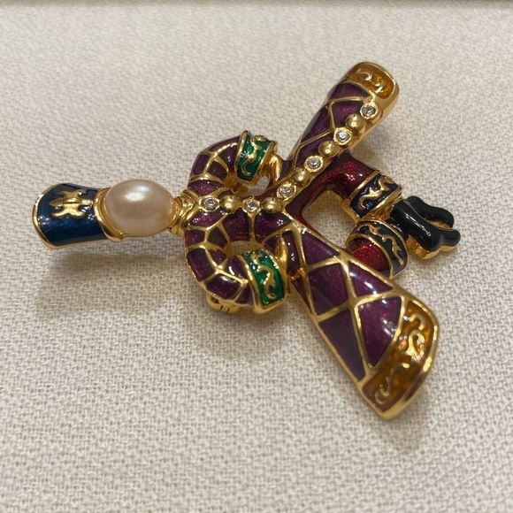 Vintage Joan Rivers Classics Collection Brooch - Picture 6 of 15